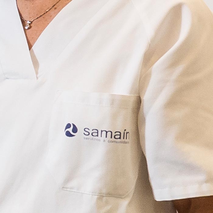 Uniforme corporativo Samaín